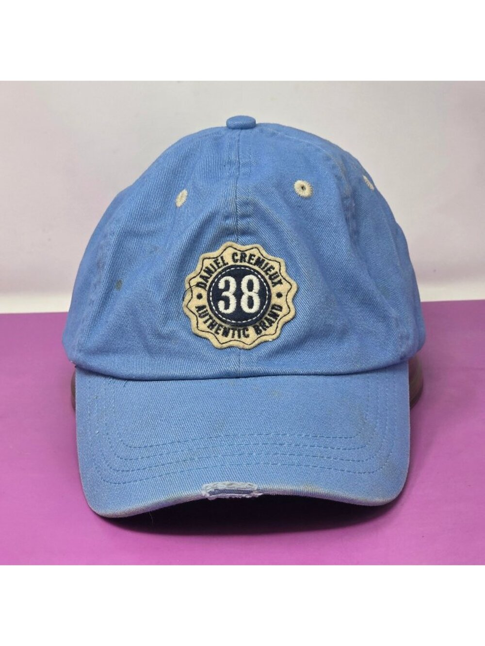 Daniel Cremieux‎ Blue Cotton Baseball Cap Adjustable Strap Classic Style
